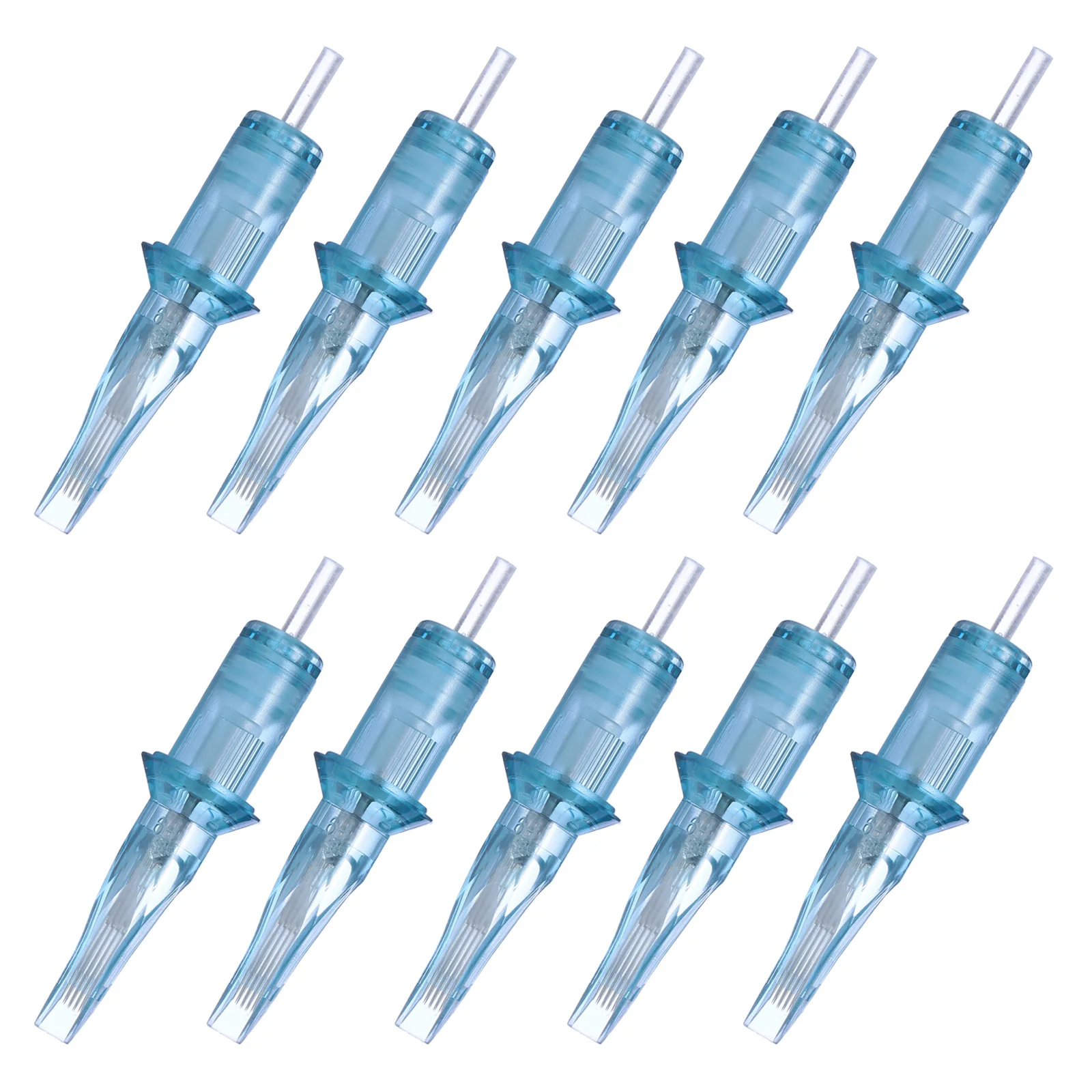 

10 Pcs/box Major Disposable Abs Transparent Needles Machine Supplies