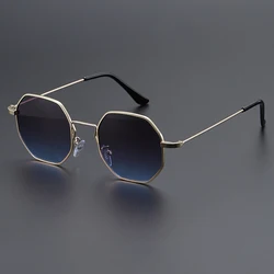Men's Timeless Geometric Frame Fashion Glasses - The Perfect Holiday Gift (Blue)