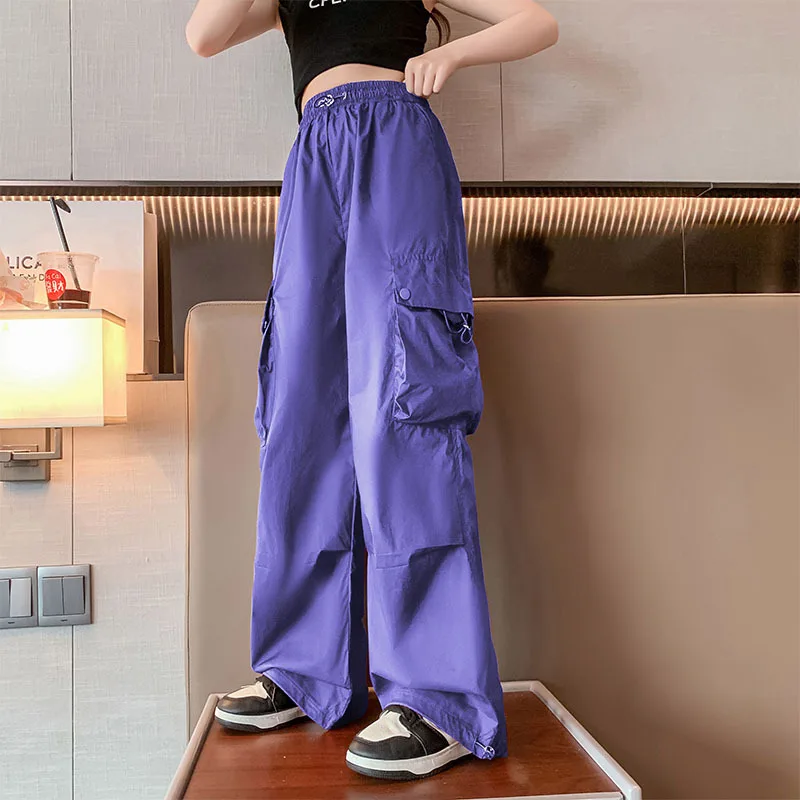 ★YOUTHBATH★YB string cargo pants_purple★正規品/直送料込 Amazon.com: SANGTREE Girls Lightweight Cargo Pants High