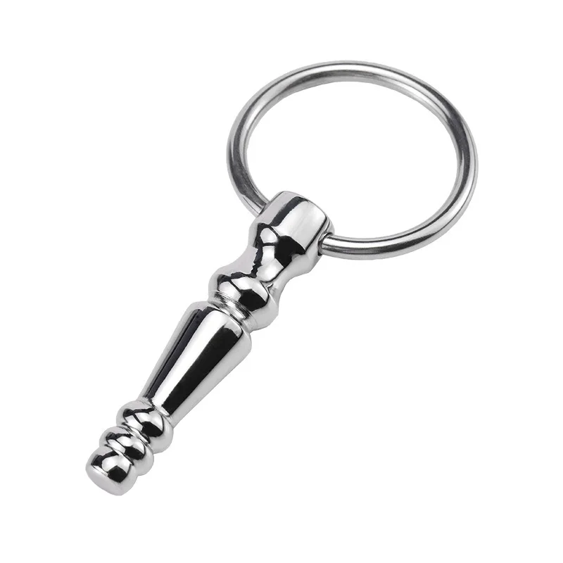 Male Penis plug Sex toys Stainless steel Catheter Urethral Dilation Horse Eye Stick Urine plugging rod Adult Games Masturbators