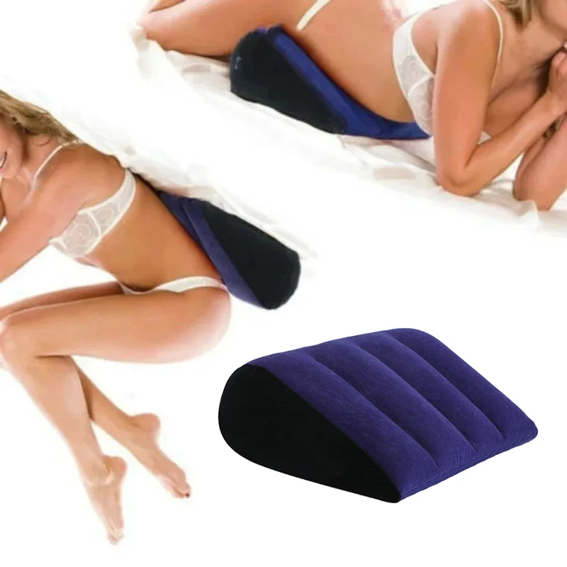Triangle Cushion Couple's Cushion Increasing Cushion Sex Products Multifunctional Resilience Inflatable Cushion Position Support