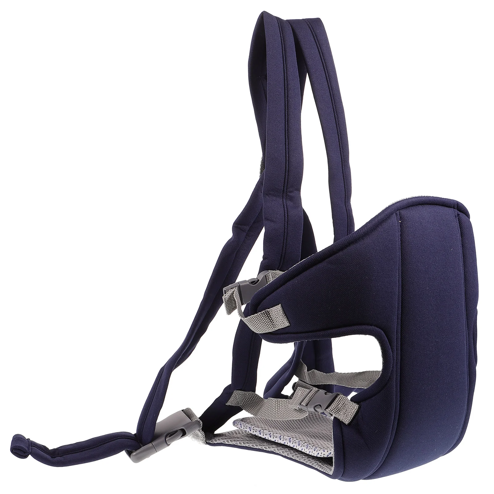 

Многофункциональная дышащая регулируемая передняя/задняя переноска для новорожденных Детский рюкзак слинг комфорт-один размер (синий)