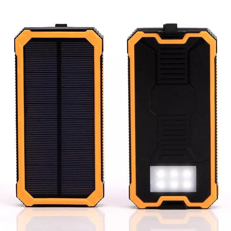 2025 Newest Portable Solar Power Bank 50000mAh 25W Fast Charging External Battery Charger Cases for iPhone Series Samsung Xiaomi 6