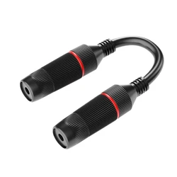 Waterproof Outdoor Ethernet Adapter with Strong Tensile Shielding - IP67 RJ45 Connector (Black)