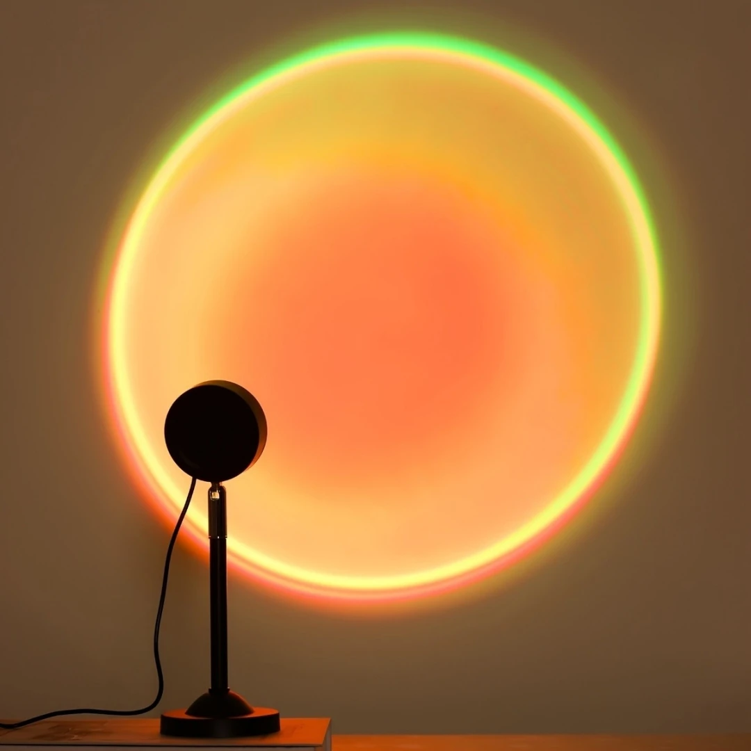 Sunset Lamp Projector, 16 Colors Multicolor Changing LED Night Light, Photography Selfie Party, Decor Xmas Gifts for Women