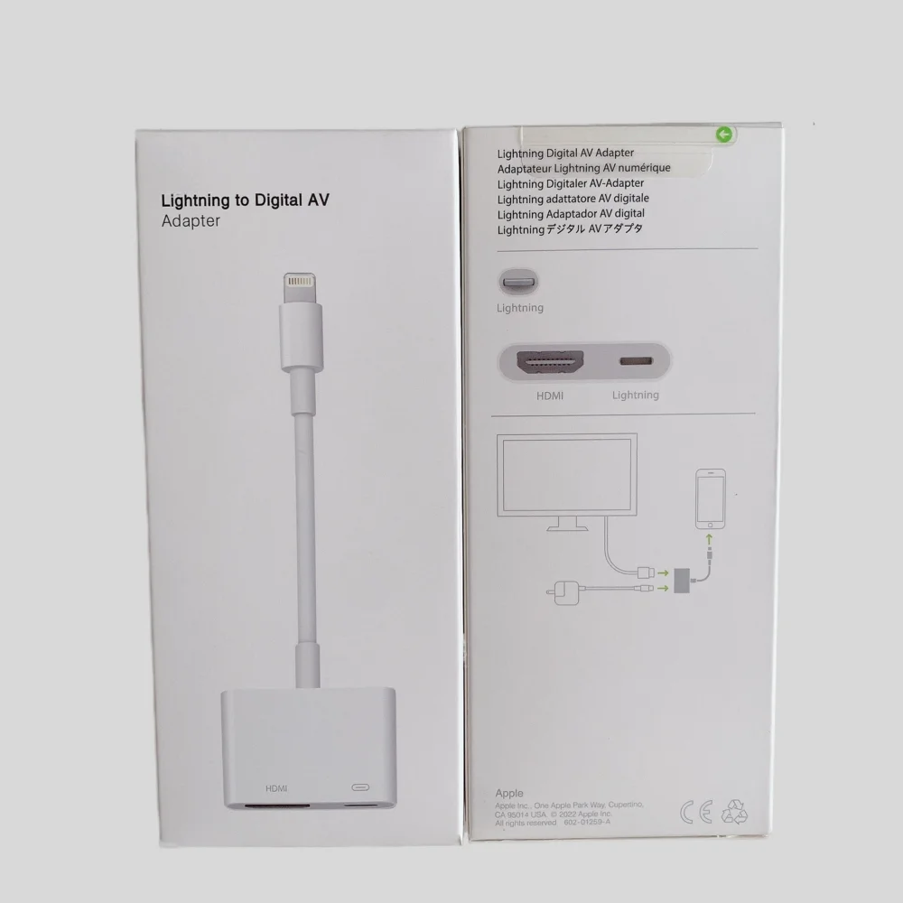 

Lightning to Digial AV adapter