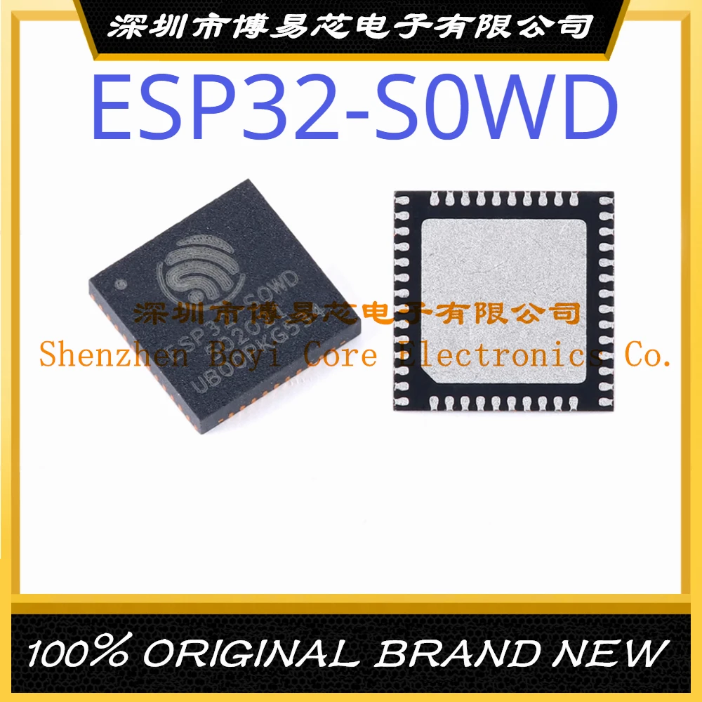 

1Pcs/LOTE ESP32-S0WD Package QFN-48 New Original Authentic Wireless Transceiver Chip IC