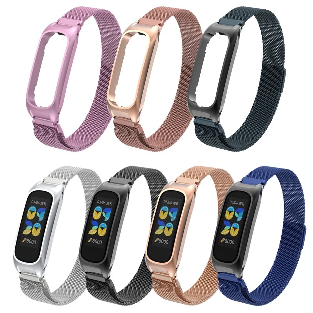 

Milanese Loop Stainless Steel Watch Band Strap For OPPO Band eva Smart Watch bracelet Wrist band strap