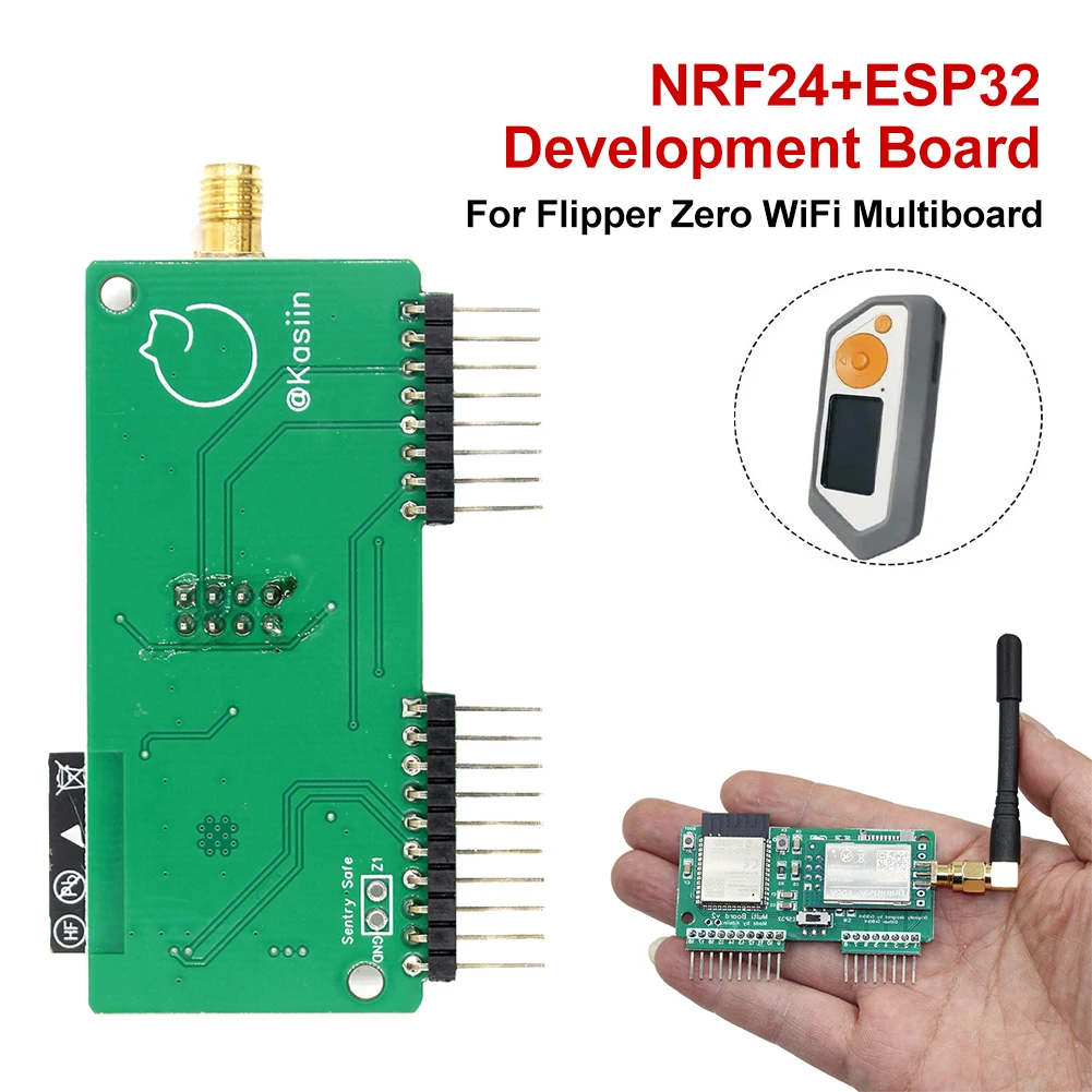 

Беспроводная макетная плата для Flipper Zero WiFi NRF24 + ESP32