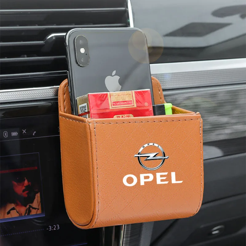 Car Air Outlet Storage Box Phone Rossetto Lighter Organizer Per Opel Corsa Astra Insignia Vectra Zafira Meriva Mokka Grandland V