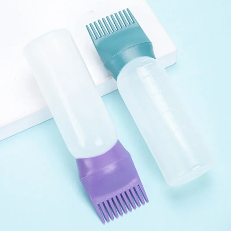 Hair Oil Applicator Bottle Plastic Hair Oil Applicator Bottle Hairdressing Tools