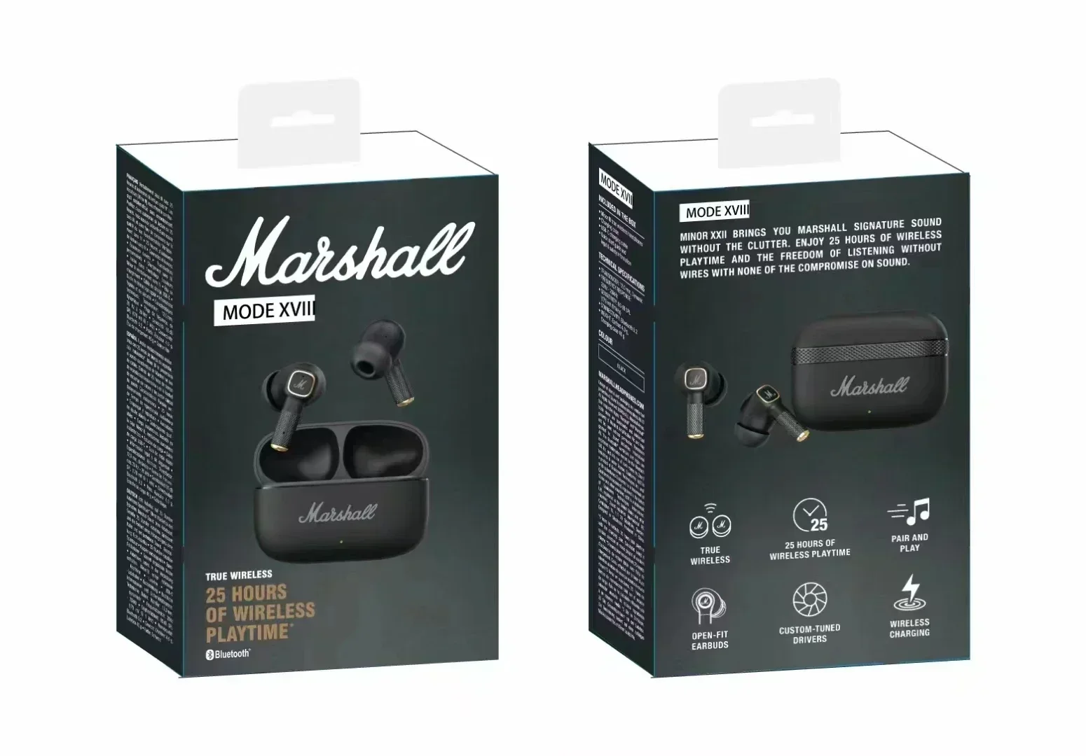 New MODE XVIII True Wireless Headphone Bluetooth Earphones Active Noice Cancelling Headset IPX5 Waterproof Earbuds