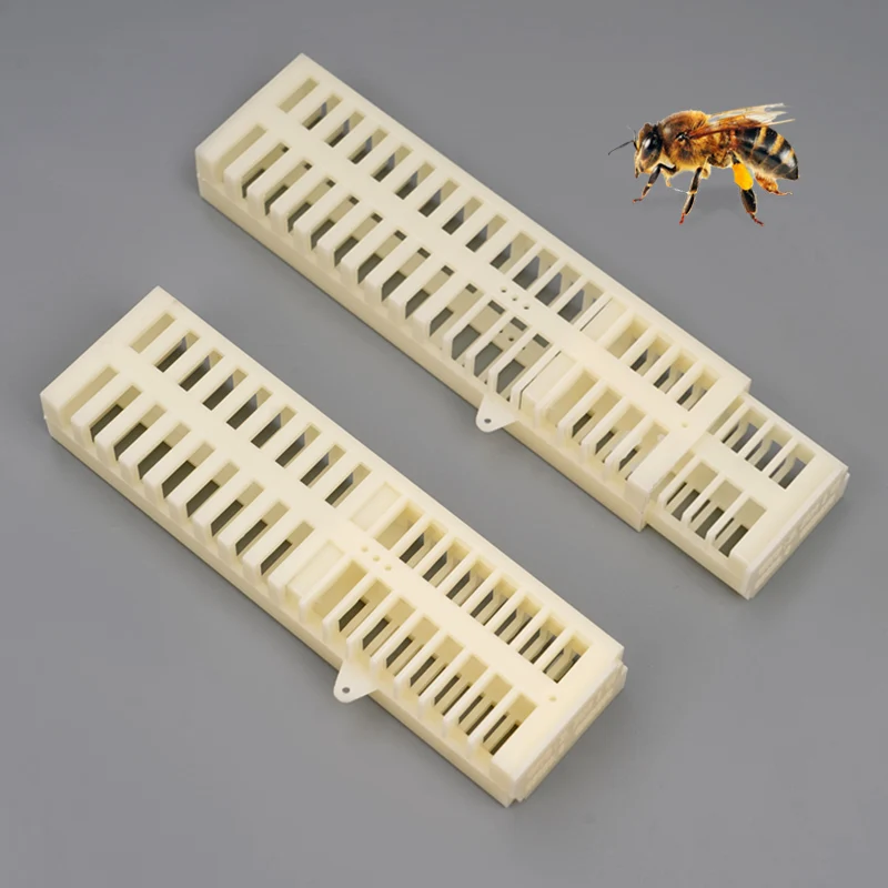 Beekeeping Tools 10/20 Pcs Lengthened Queen Bee Extendible Cage Drawer Multifunction Rearing Anti Escape Catcher