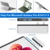 Surface Pro 9/10/11/X Hub Docking Station with 4K HDMI 8K Video Display USB-C  Adapter for Surface Pro Accessories 6