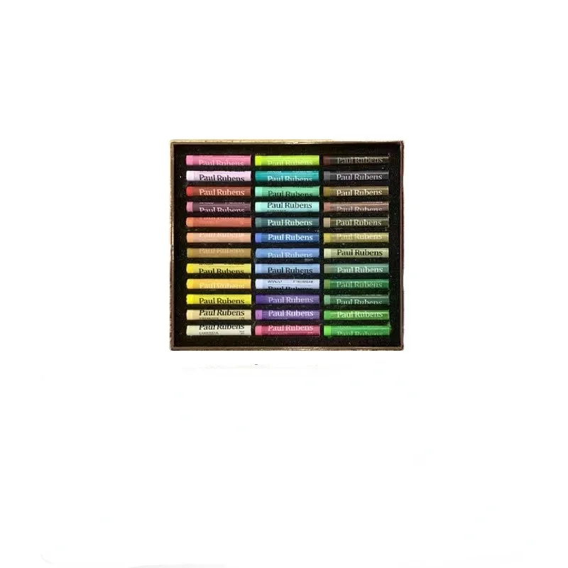 Oil Pastels Morandi Gray Macaron Colors Soft Oil Painting Stick Set Washable Brush Art Supplies