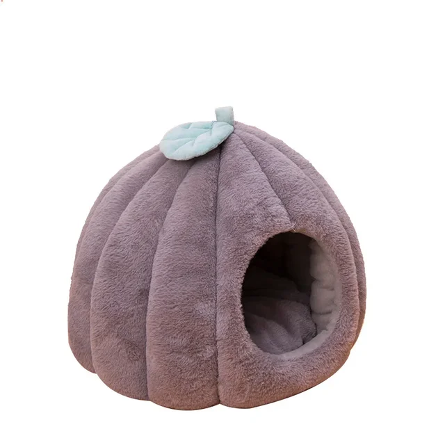 Kennel Warm Sleeping Thickened Cat Sofa Mats Washable Non-slip Dog Cushion  Products Winter Cartoon Plush Pet Bed 1