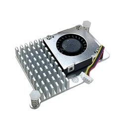 Raspberry Pi 5 Official Heatsink Fan Metal Radiator Active Cooler