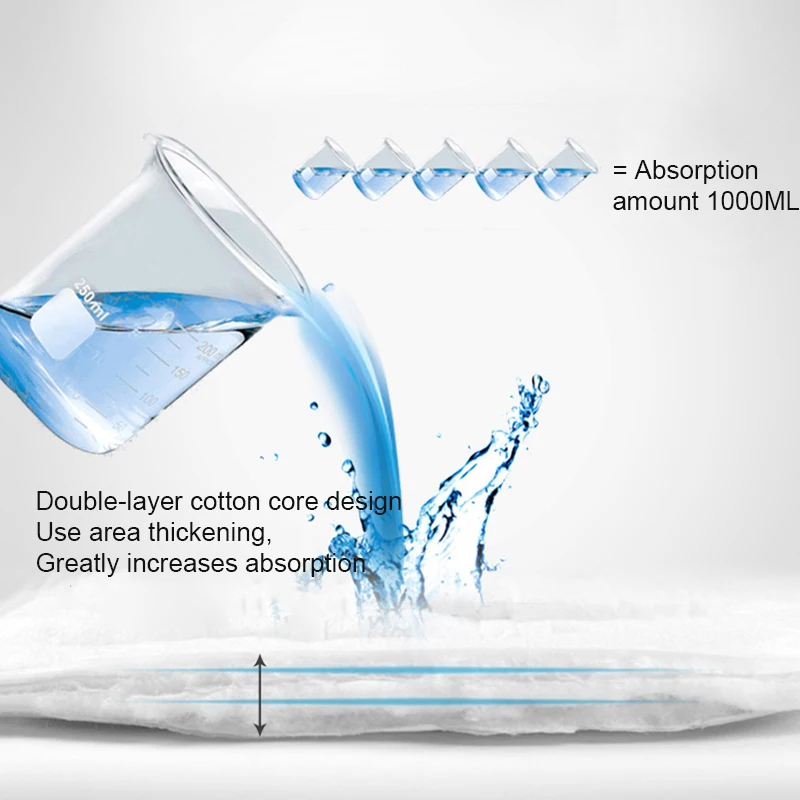 Incontinence Pants 15Pcs/Set Disposable Adult Diaper