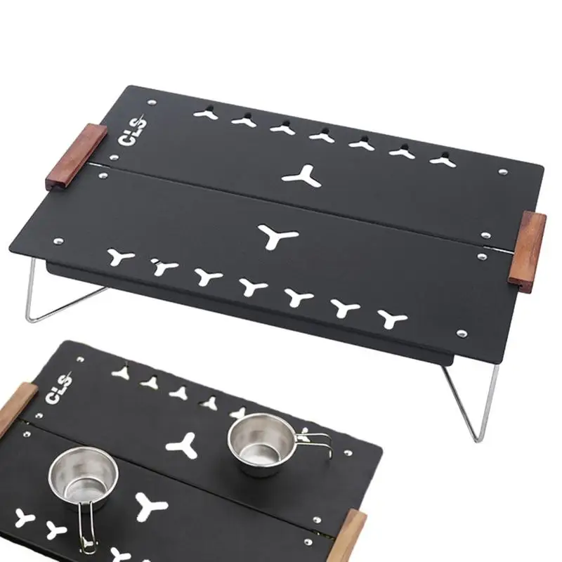 

Складной стол для пикника, стол для кемпинга из алюминиевого сплава, стол для кемпинга на открытом воздухе, компактный легкий складной стол для пикника