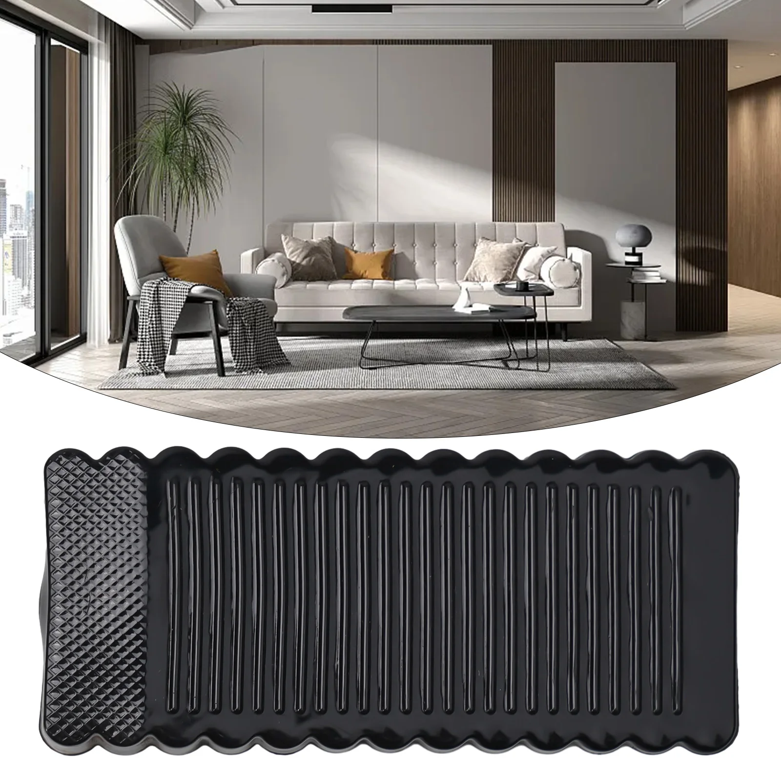 

High Quality Home Door Stop Doorstops Door Rear Retainer Anti-collision Block Wedge Door Stop Doorstops PU Rubber