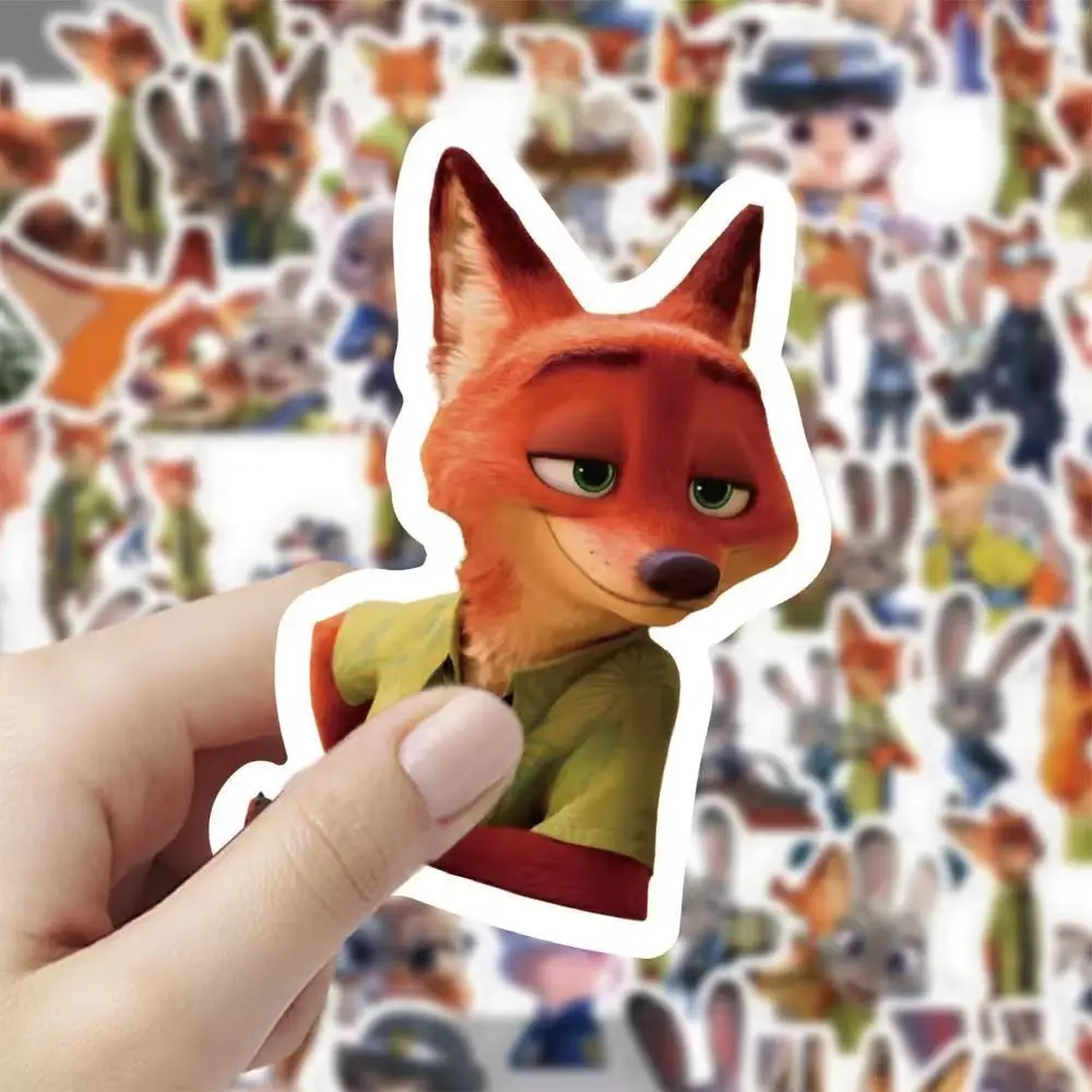 60 pieces of Judy and Nick stickers from Zootopia (Disney