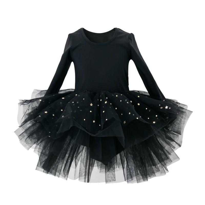 

Professional Girls Dance Ballet Skirt Children's Ballet Skirt Short sleeved High Quality Cotton Clothing