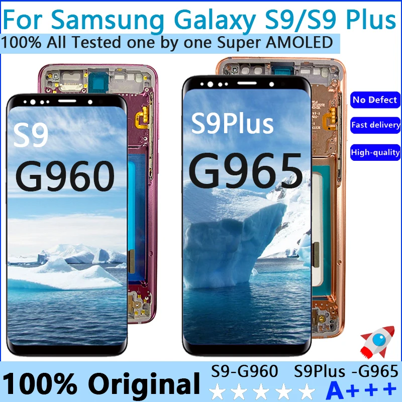 Tampilan S9 G960f 100 Asli Layar Sentuh Lcd Pengganti Digitizer Dengan Tampilan S9 G960f 100 Asli Layar Sentuh Lcd Pengganti Digitizer Dengan