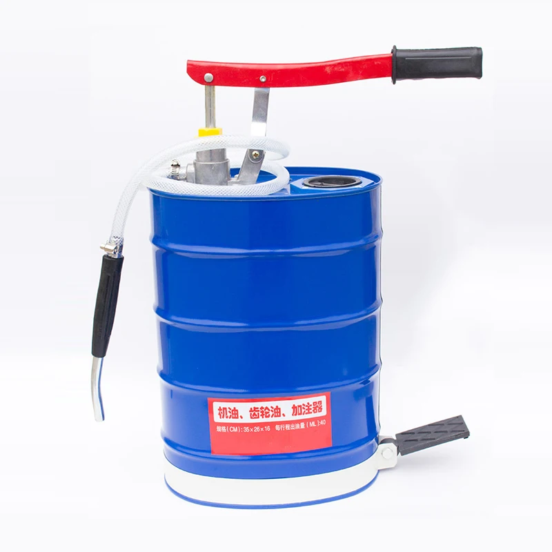Car Crank Oil Hand Tool Box Filling Equipment Pressure Manual Transmission Gear Injection Pump Small Pot | Инструменты