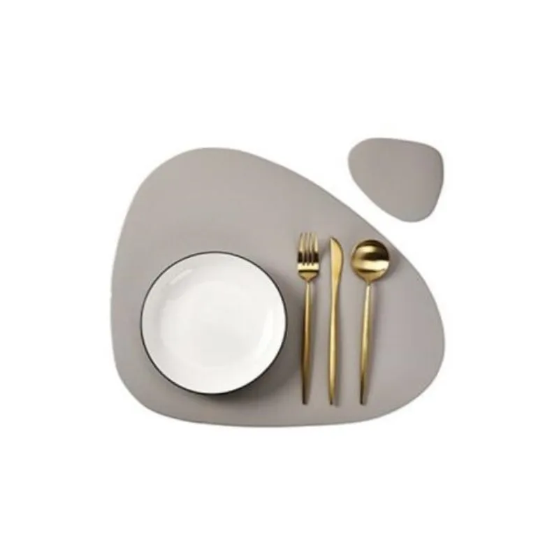 Set Di 6 Sottobicchieri In Pelle Marrone | Antiscivolo E Lavabili | Made In Germany – Perfetti Per Proteggere Tavolo E Mobili