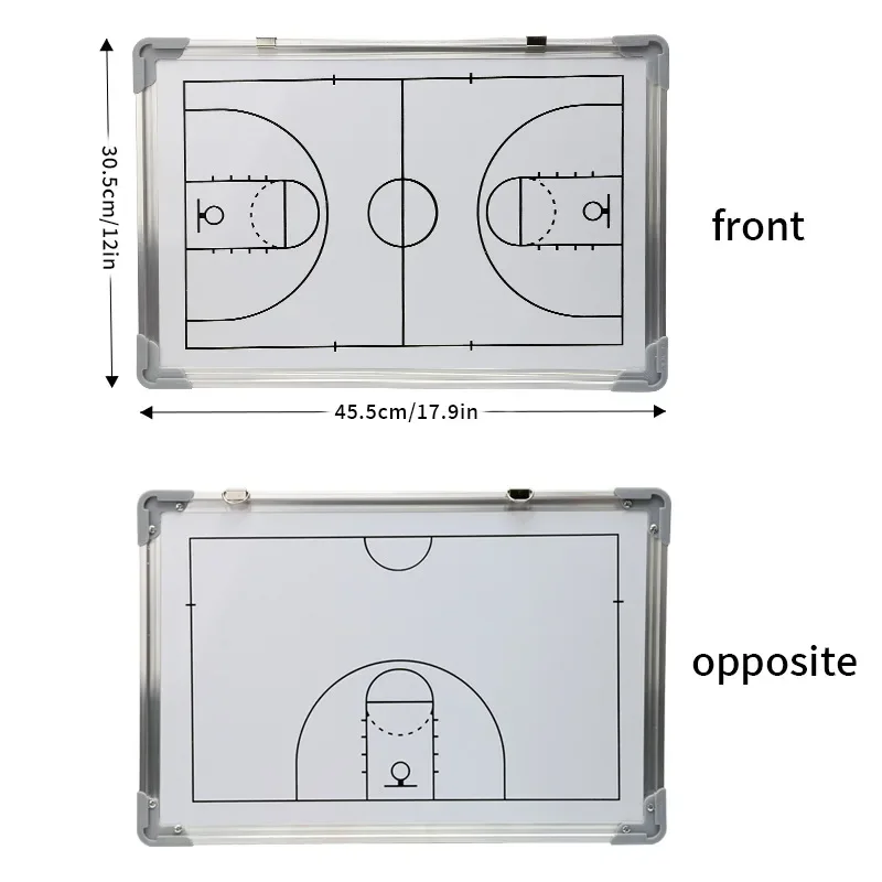 Tactical Magnetic Plate Soccer Basketball Strategy Coach Wall-mounted Board Competition Training Sand Table Teaching Board Kits