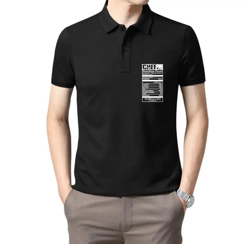 

Golf wear men Chef Shirt Chef Nutrition Facts 022901 polo t shirt for men