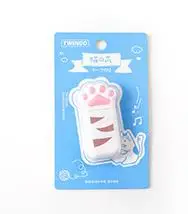 White Kawaii Corrector Cat Claw Portable Correction Tape Prize For thumbnail 3