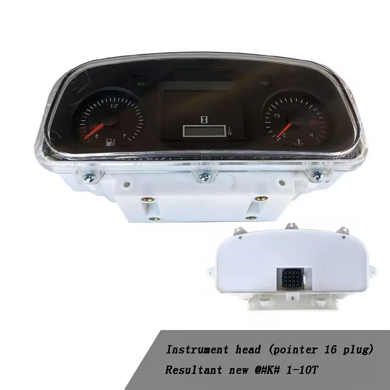 Forklift Instrument Is Applicable To Heli K30 @ 3T Gauge Head ZB909 Gauge Core New Type Pointer 16 Plug Instrument Panel