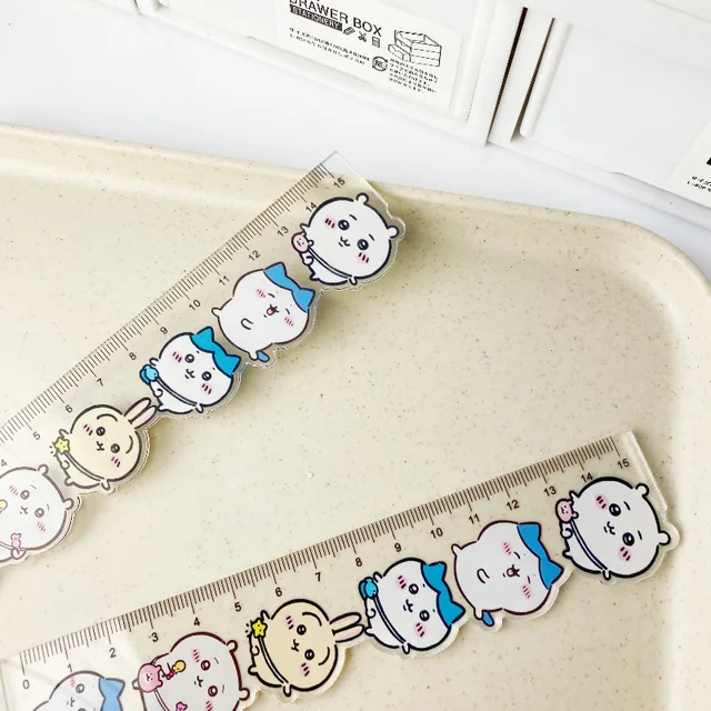 15cm Chiikawa Hachiware Usagi Ruler - Chiikawa Plush
