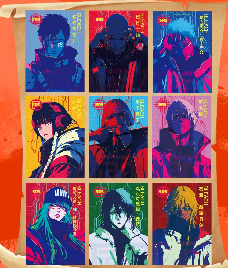 Nuova Carta Bleach: La Battaglia Definitiva - Guerra del Sangue del Millennio, Carta Flash 3D Colorata Rara Edizione Limitata, Carte da Collezione per Giochi di Carte - immagine 4