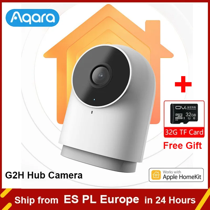 Camara hub G2H 1080P con Apple HomeKit Aqara