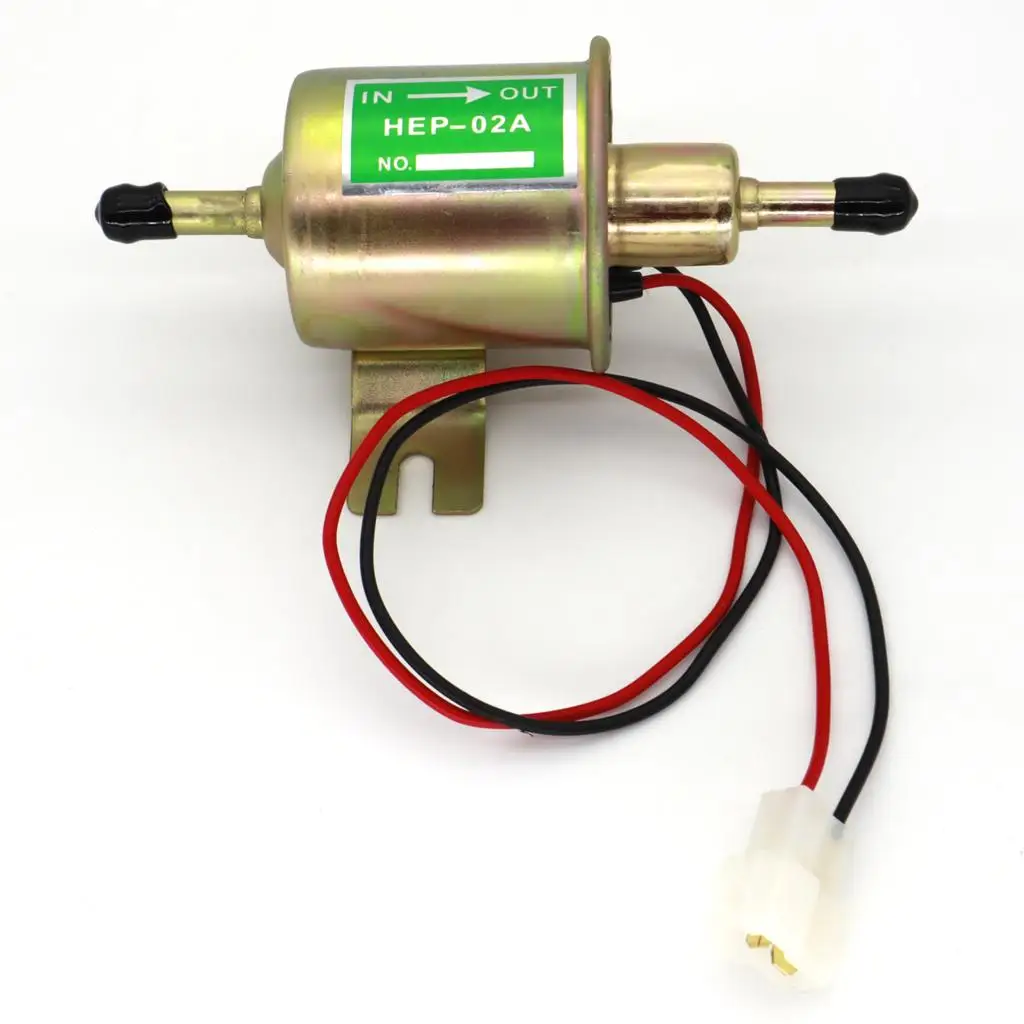 1pc Car Low Pressure Gasoline Electric Fuel Pump HEP-02A 12V Car Motorcycle  Diesel Pump Fuel