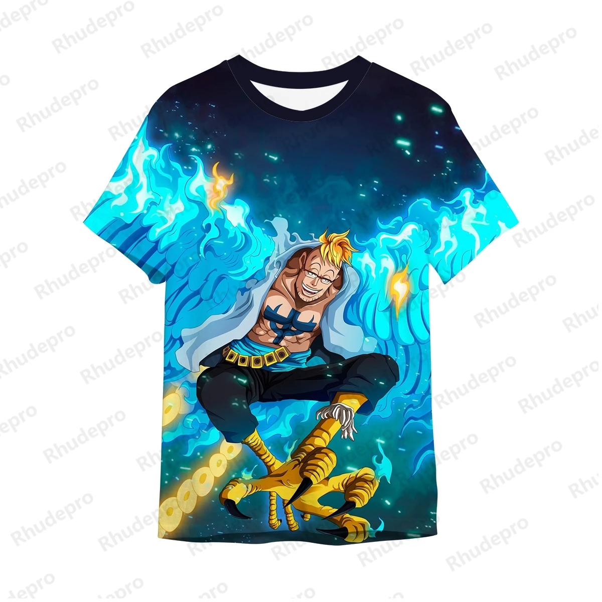 3D Printed Monkey D Luffy Roronoa Zoro One Piece Anime T Shirts Anime T Shirts