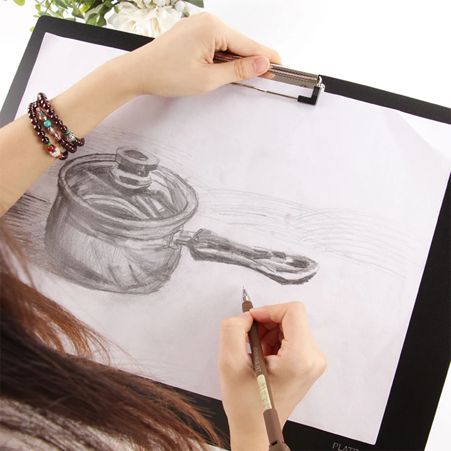 Double-clamp Drawing Board A3 8K Art Drawing Sketchpad Art Supplies Large Clipboard For Artist 3