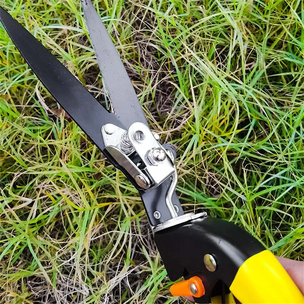 1pc Gardening Scissors Rotatable Lawn Trimming Gardening Grass Trimming Scissors Gardening Tools Household Potted Weed Pruning