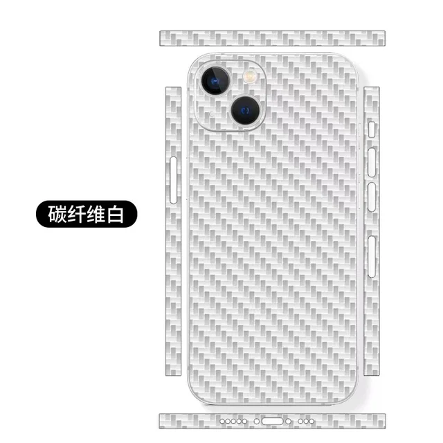 Adesivo Protettivo IPhone 13 Pellicola Protettiva In Vinile Carbonio Per IPhone 13/12, Trasparente E Anti Graffi Adesivo Retro IPhone Trasparente - Foto 9