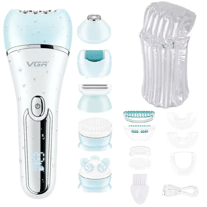VGR الكهربائية النساء لنزع الشعر الإناث ماكينة حلا...