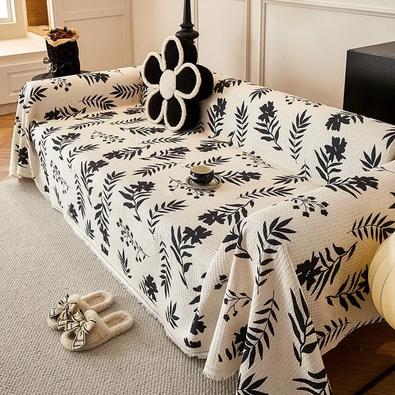 French Light Luxury High-end Sofa Towel Universal Cover Cloth for All Seasons Sofa Cover Universal One-piece Cloth