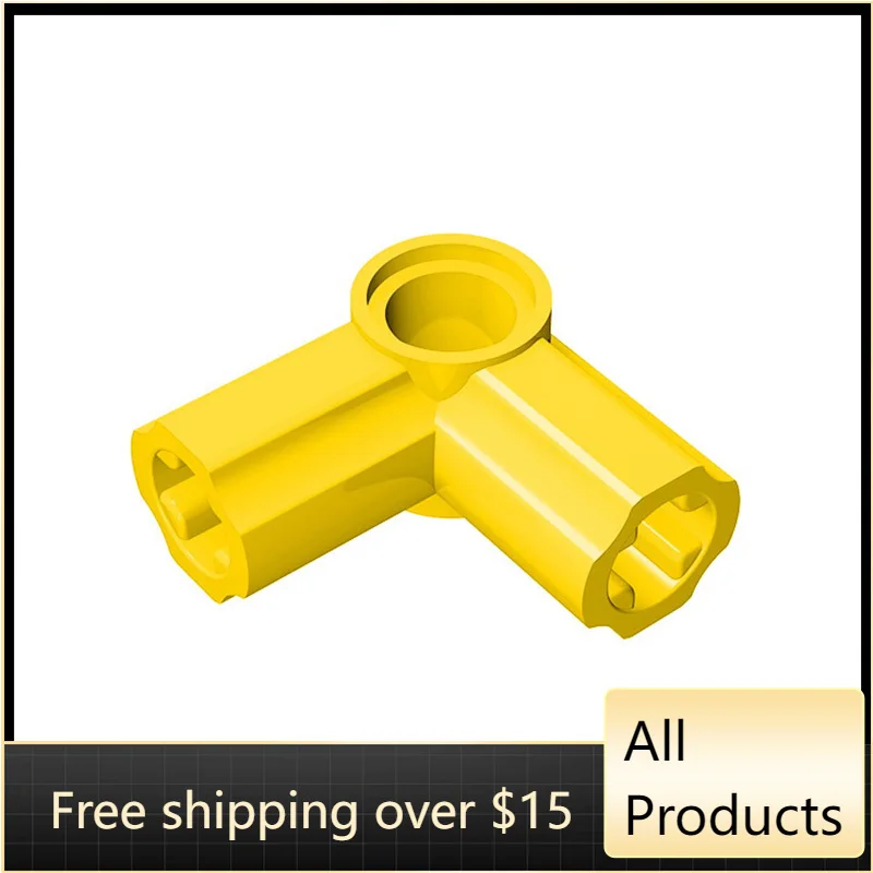 

10PCS High-Tech Assemble Particle 32014 6#90 Degree Cross Shaft Building Blocks Kit Replaceable Part Toys For Children Gifts