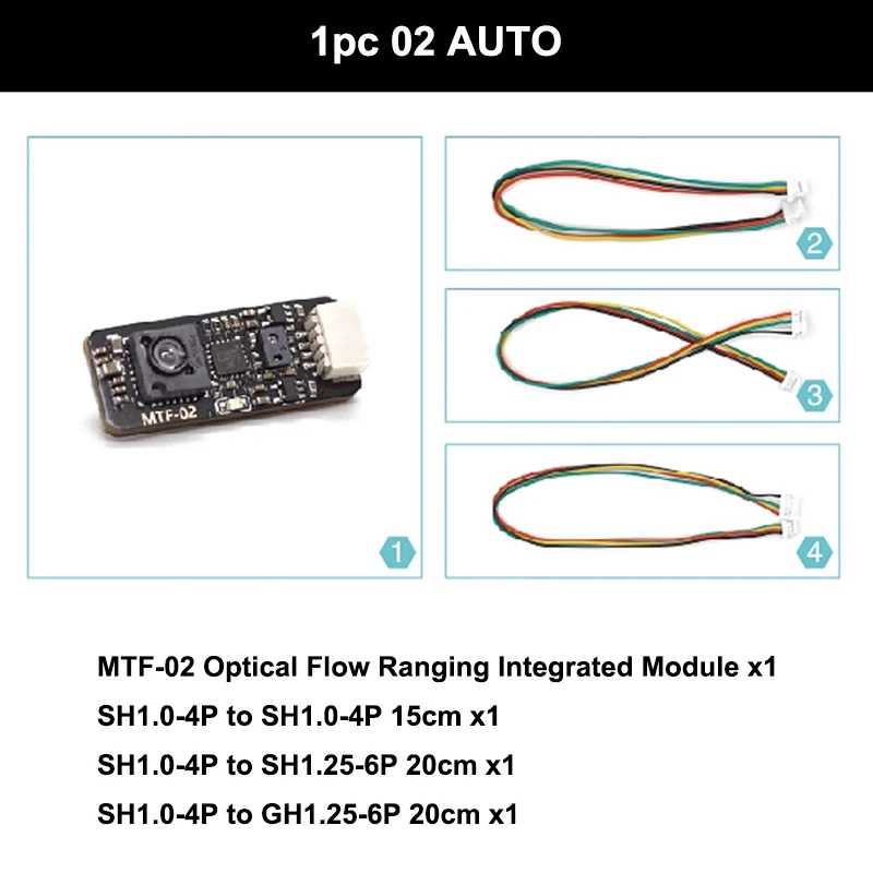 Auto Optical Flow & Range Sensor with Mainstream Flight Controller Support