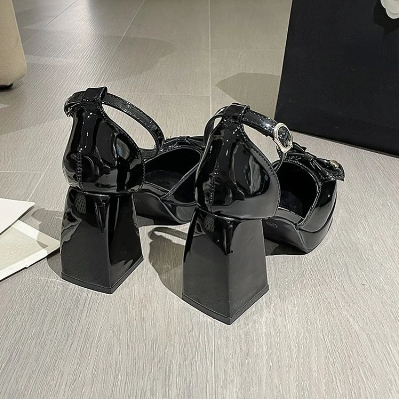 New Women Pumps Platform Shoes Woman Mary Janes Brand Design Gothic Style Lolita Sweet Girl Office Ladies High Heels Pumps Shoes