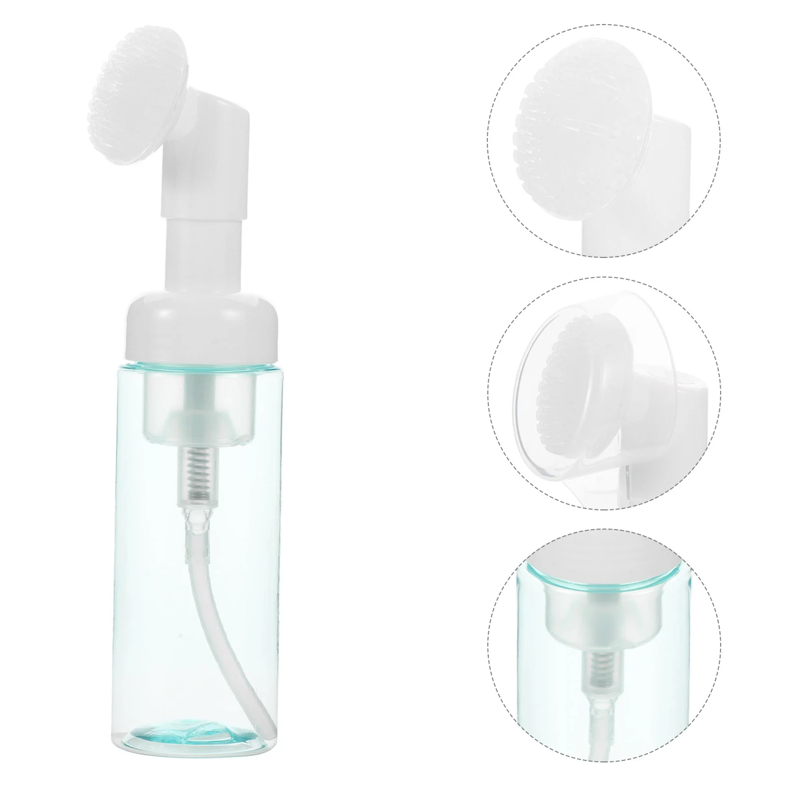 

3 Pcs Foam Bottle Foams Pump Facial Dispenser Household Cleanser Face Portable Foaming Bottles Plastic Travel Body Lotion