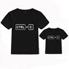 Summer Father And Son Big Man Little Man Cotton Short Sleeve Dad And Me Family Set King And Prince T-shirts For kids And Adults 4