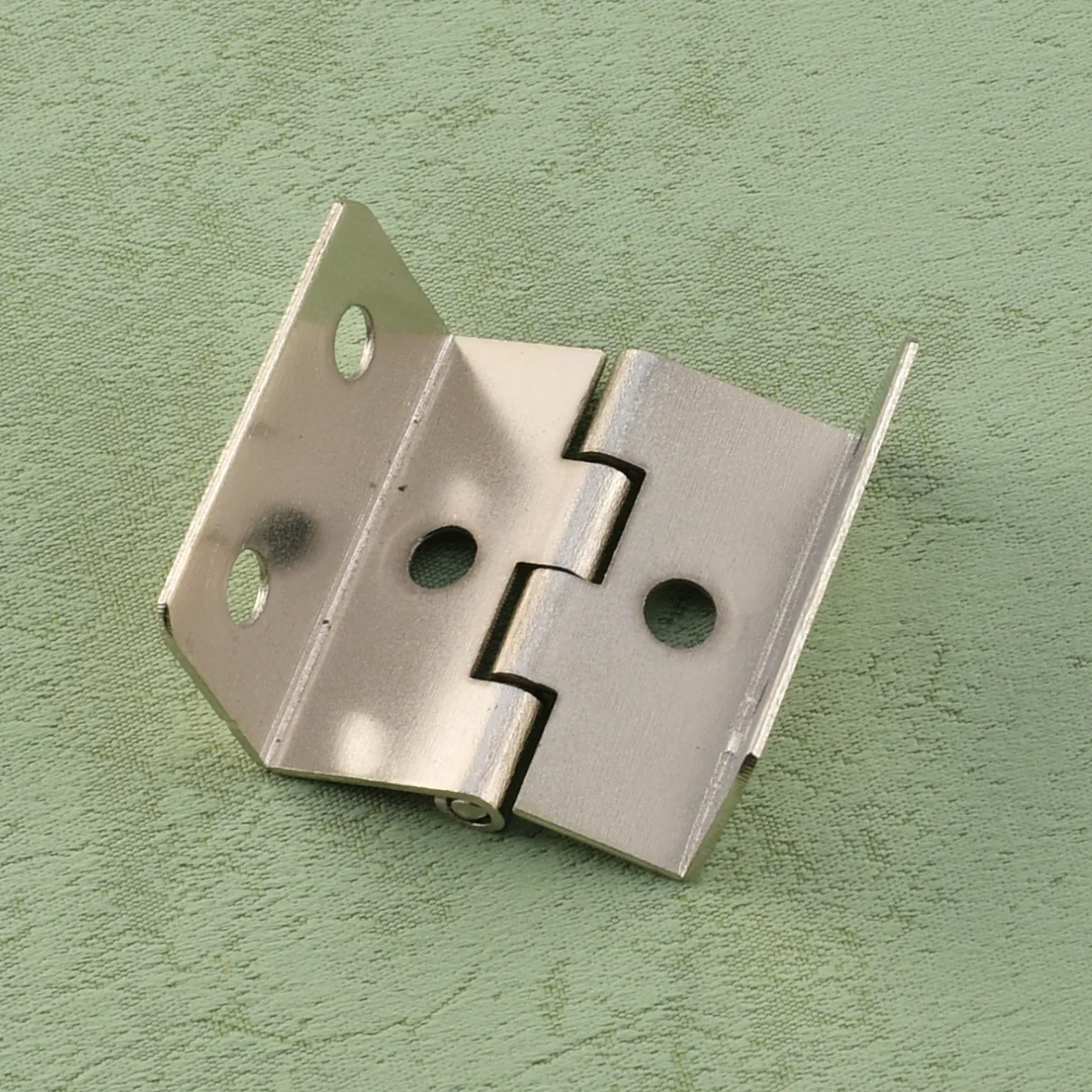 Four fold side length 30mm bronze hinge iron sheet 6-hole right Angle hinge right Angle suitable for clamping 24mm board