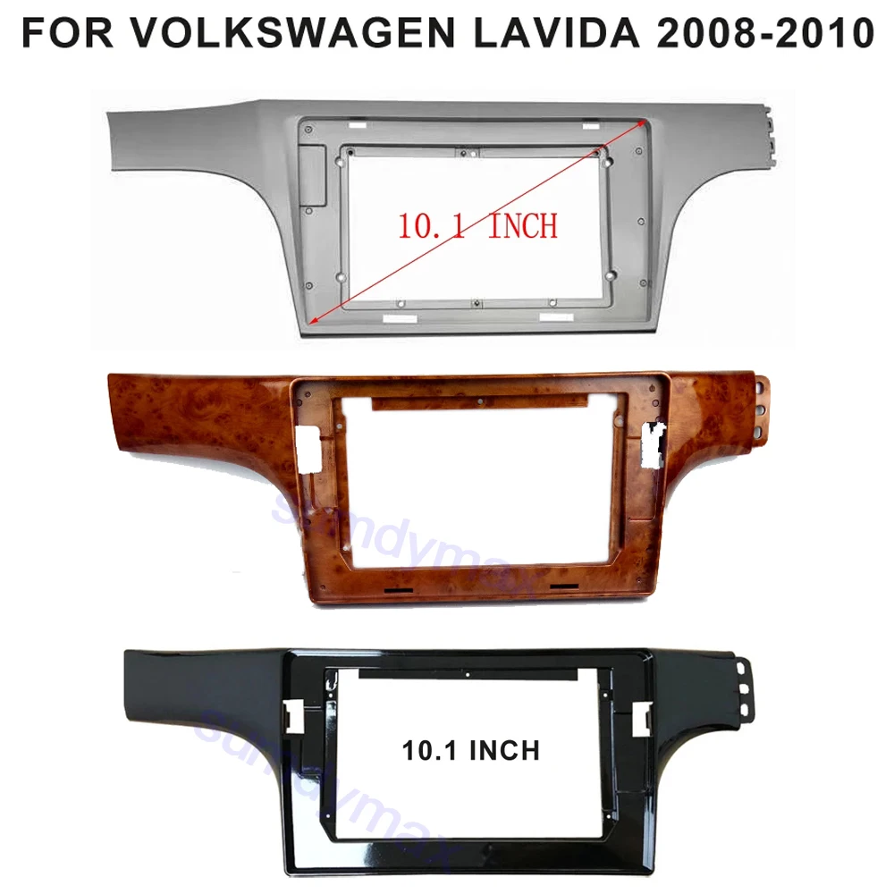 

Автомобильный радиоприемник 10,1 дюйма, 2 Din, android, рамка для Volkswagen VW Lavida 2007-2012, комплект крепления для автомобильной панели